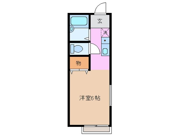 コーポ伊藤の物件間取画像